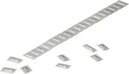Weidmüller Kabelmarkierer 5,5x9,9mm,Edelstahl WSM 10 Durchmesser