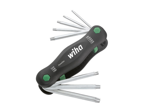 Wiha 6-rund-TR-Klapphalter Tamper Resistant 363TRP8 groß 8tlg Wiha 6-rund-TR-Klapphalter Tamper Resistant 363TRP8 groß 8tlg