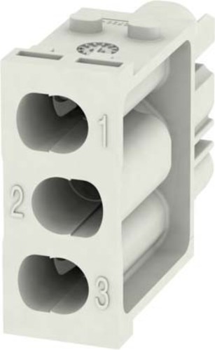 Weidmüller Modul-Einsatz Polzahl: 3 HDC MHX 3 FC Weidmüller Modul-Einsatz Polzahl: 3 HDC MHX 3 FC