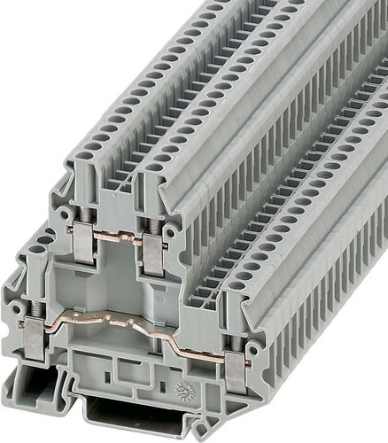 Phoenix Contact Durchgangsreihenklemme 0,14-4qmm 5,2mm gr UTTB 2,5-BE