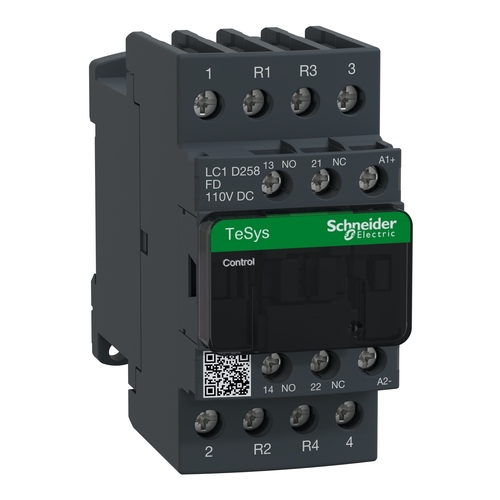Schneider Electric Leistungsschütz 25A,110VDC LC1D258FD Schneider Electric Leistungsschütz 25A,110VDC LC1D258FD
