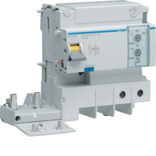 Hager FI-Block 2P 125A einstellbar BTH280E