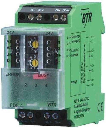 Metz Connect Eingangsmodul FDE 4, 24V AC/DC