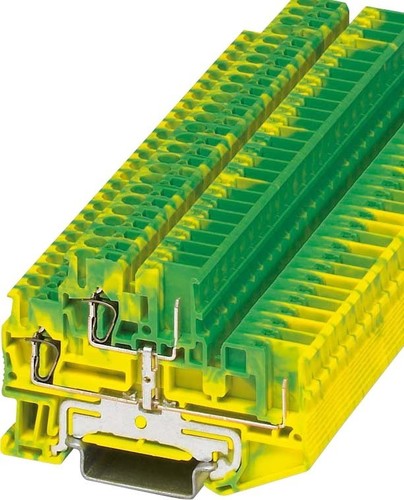Phoenix Contact Schutzleiterstockklemme doppel STTB 2,5/2P-PE SO