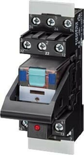 Siemens Dig.Industr. Steckrelais 24VDC 4W LED rot LZS:PT5A5L24
