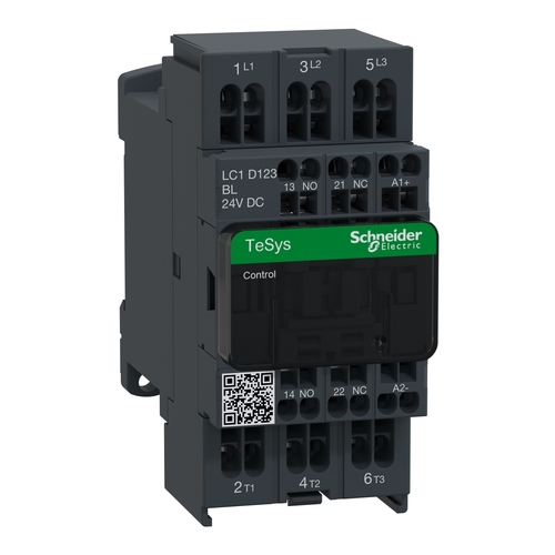 Schneider Electric Leistungsschütz 3p 12A 24VDC LC1D123BL