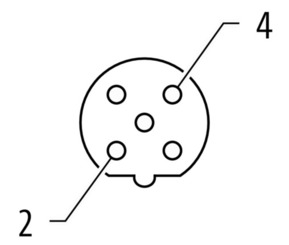 Murrelektronik M12 Buchse geschirmt 7000-44001-8400090