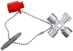 Knipex-Werk Schaltschrank-Schlüssel 44mm 00 11 02