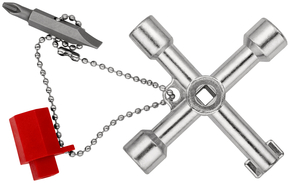 Knipex-Werk Schaltschrank-Schlüssel 76mm 00 11 03