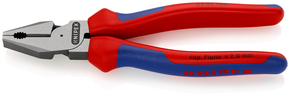 Knipex-Werk Kraft-Kombizange schwarz, 180mm 02 02 180