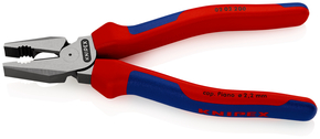 Knipex-Werk Kraft-Kombizange schwarz, 200mm 02 02 200 SB