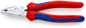 Knipex-Werk Kraft-Kombizange verchromt, 180mm 02 05 180
