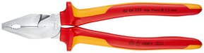 Knipex-Werk Kraft-Kombizange isoliert, 225mm 02 06 225