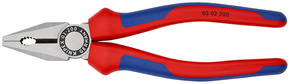 Knipex-Werk Kombizange schwarz, 200mm 03 02 200 SB