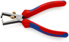 Knipex-Werk Abisolierzange schwarz, 160mm 11 02 160