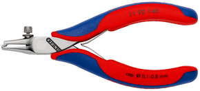 Knipex-Werk Elektronik-Abisolierzange spiegelpoliert,140mm 11 92 140