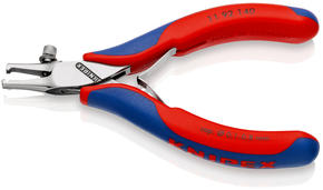 Knipex-Werk Elektronik-Abisolierzange spiegelpoliert,140mm 11 92 140