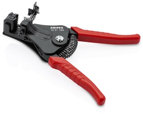 Knipex-Werk Abisolierzange mit Griffhülle 180mm 12 21 180