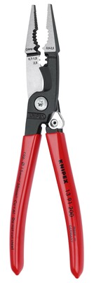 Knipex-Werk Elektro-Installationszange 200mm 13 91 200