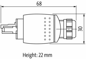 Murrelektronik Steckverbinder RJ45PushPullSt.0AIDA 7000-74641-7960200