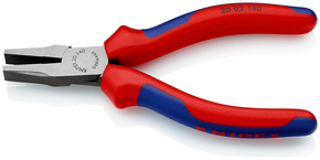 Knipex-Werk Flachzange schwarz, 140mm 20 02 140