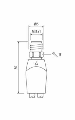 Murrelektronik Steckverbinder YVerteilerM12StM12Bu 7003-40708-8280060