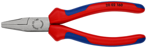 Knipex-Werk Flachzange schwarz, 160mm 20 02 160 SB