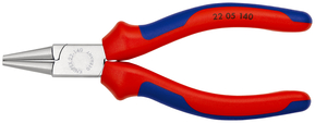 Knipex-Werk Rundzange verchromt, 140mm 22 05 140