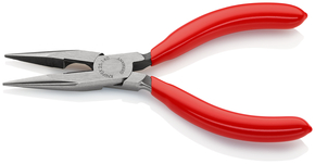 Knipex-Werk Flachrundzange mit Schneide, 140mm 25 01 140
