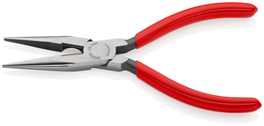 Knipex-Werk Flachrundzange mit Schneide, 160mm 25 01 160