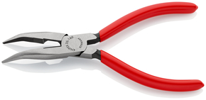 Knipex-Werk Flachrundzange mit Schneide, 160mm 25 21 160