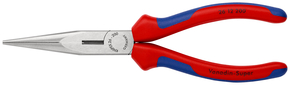 Knipex-Werk Flachrundzange mit Schneide, 200mm 26 12 200 SB