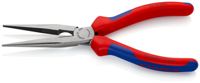 Knipex-Werk Flachrundzange mit Schneide, 200mm 26 12 200 SB