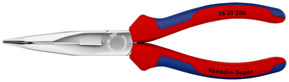 Knipex-Werk Flachrundzange mit Schneide, 200mm 26 25 200 SB