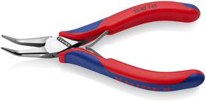 Knipex-Werk Elektronik-Greifzange spiegelpoliert,145mm 35 82 145