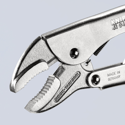 Knipex-Werk Gripzange vernickelt, 250mm 41 04 250 SB