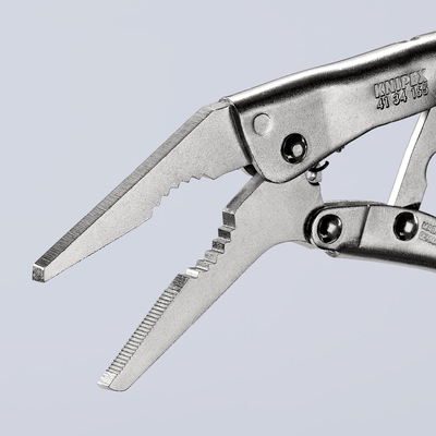 Knipex-Werk Gripzange vernickelt, 165mm 41 34 165
