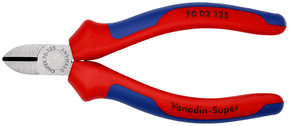 Knipex-Werk Seitenschneider schwarz, 125mm 70 02 125
