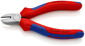 Knipex-Werk Seitenschneider schwarz, 125mm 70 02 125 SB
