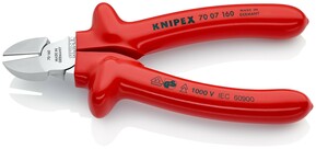 Knipex-Werk Seitenschneider verchromt, 160mm 70 07 160