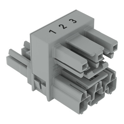 WAGO GmbH & Co. KG h-Verteiler,3-polig,Kod. B grau 770-1764