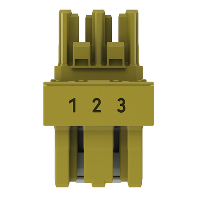 WAGO GmbH & Co. KG h-Verteiler,3-polig,Kod. B hellgrün 770-1765