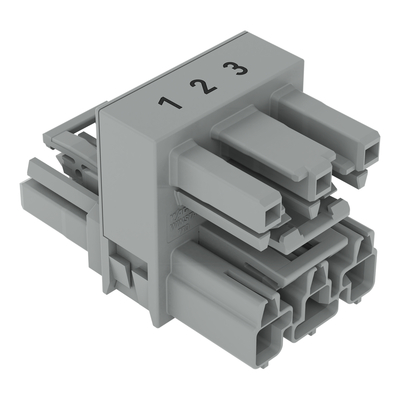 WAGO GmbH & Co. KG h-Verteiler,3-polig,Kod. B grau 770-1767