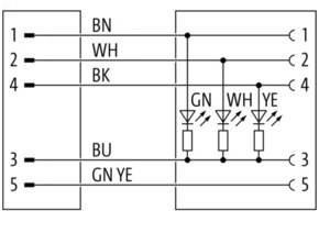 Murrelektronik Verbindungsleitung 8m M12 St. ungesch. 7000-40361-2350800