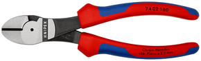 Knipex-Werk Kraft-Seitenschneider 180mm 74 02 180