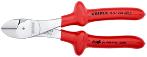 Knipex-Werk Kraft-Seitenschneider verchromt, 200mm 74 07 200