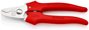 Knipex-Werk Kabelschere poliert, 165mm 95 05 165 SB