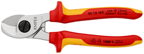 Knipex-Werk Kabelschere isoliert, 165mm 95 16 165 SB
