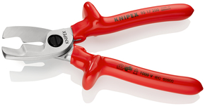 Knipex-Werk Kabelschere mit Doppelschneide 95 17 200