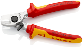 Knipex-Werk Kabelschere isoliert, 165mm 95 26 165